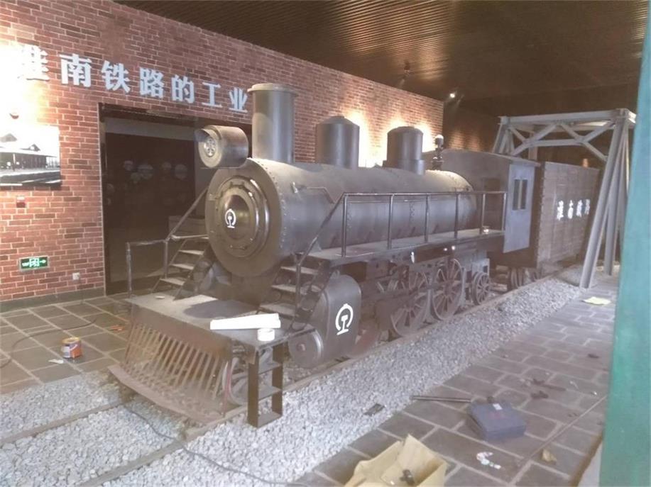萧县蒸汽火车模型