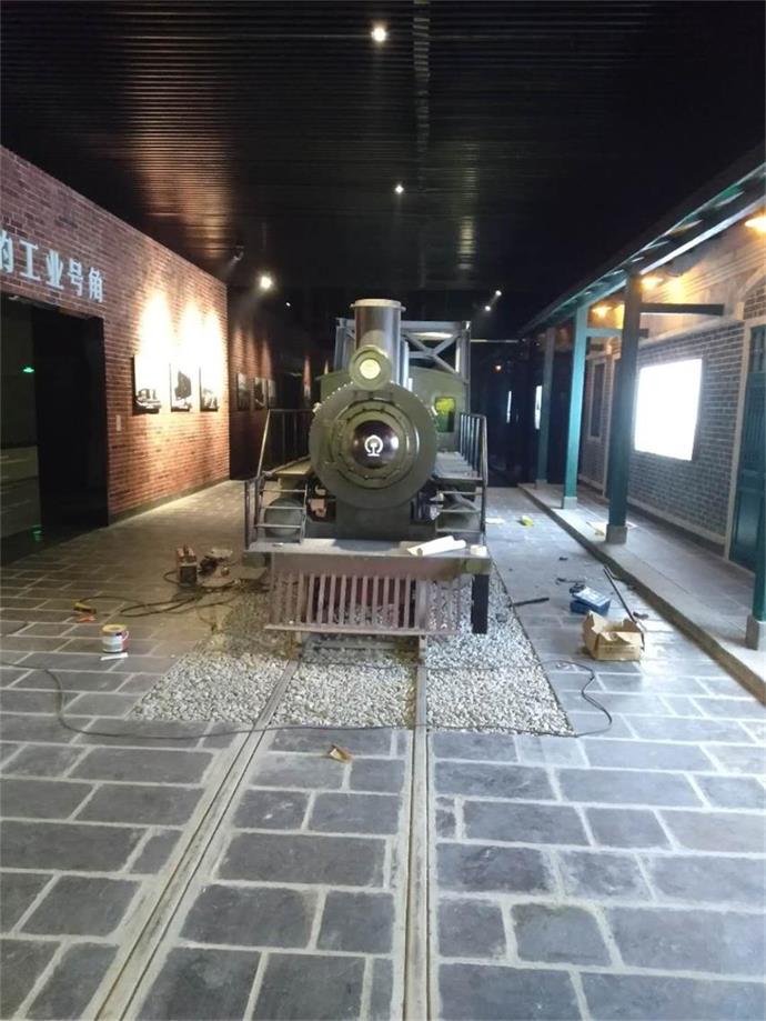 萧县蒸汽火车模型